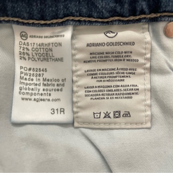 AG Adriano Goldschmied Hailey Cut-Off Ex-Boyfriend Denim Shorts - Picture 4 of 9